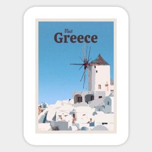 Visit Greece Sticker